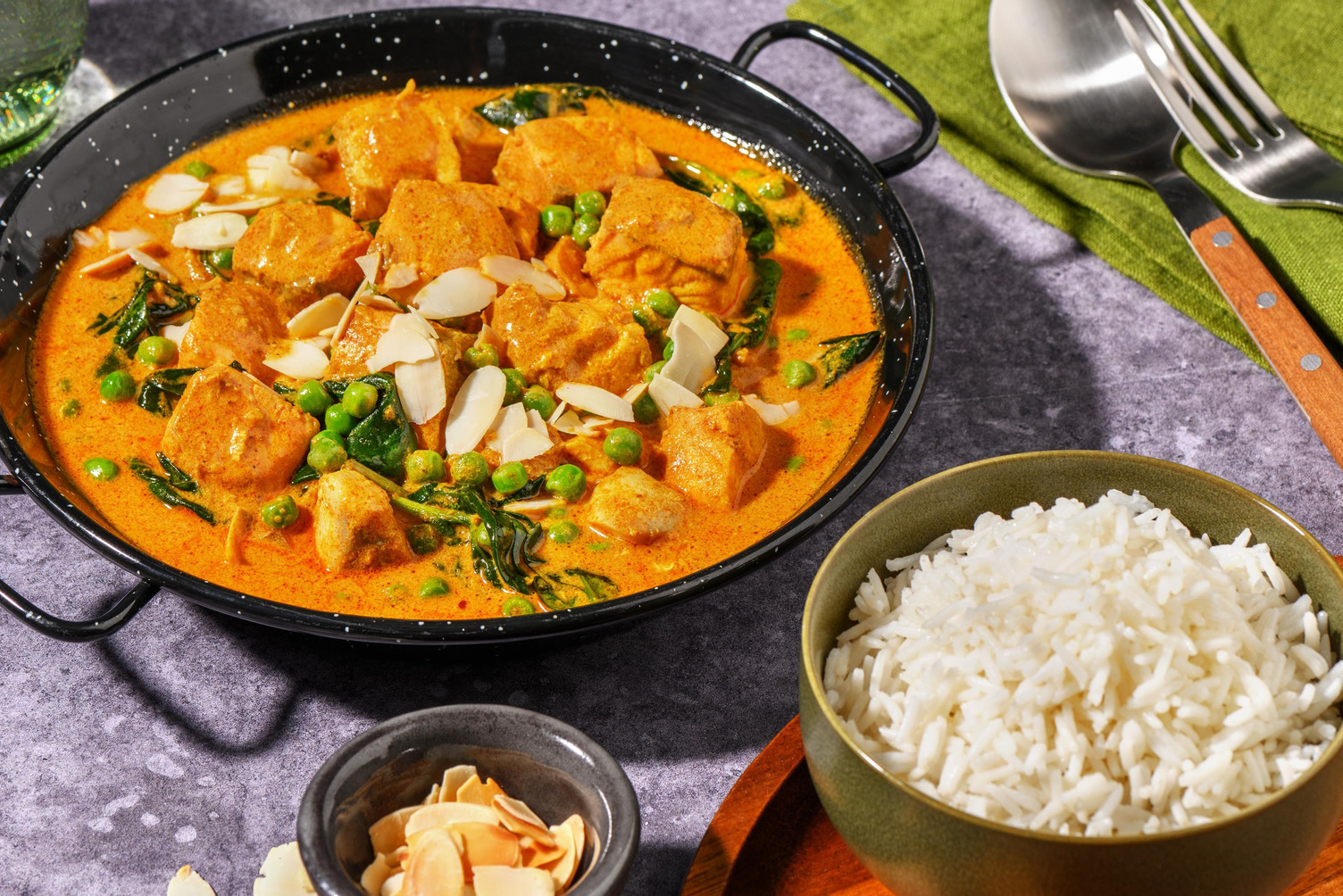 Prawn and Mixed Fish Tikka Masala