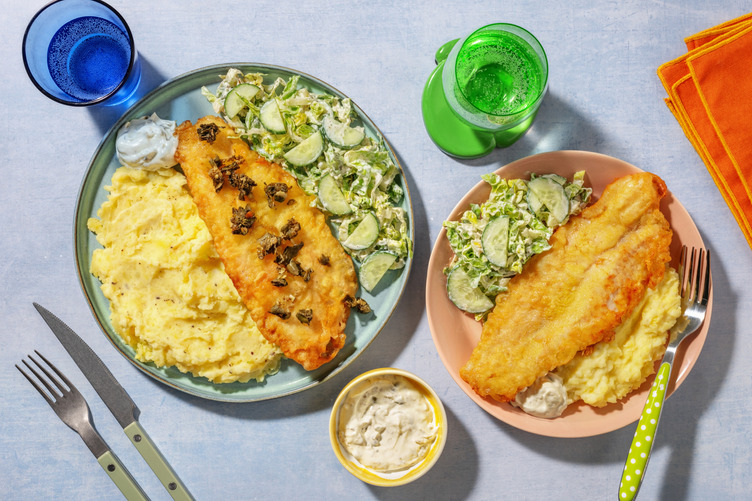 Seared Salmon and Creamy Mash