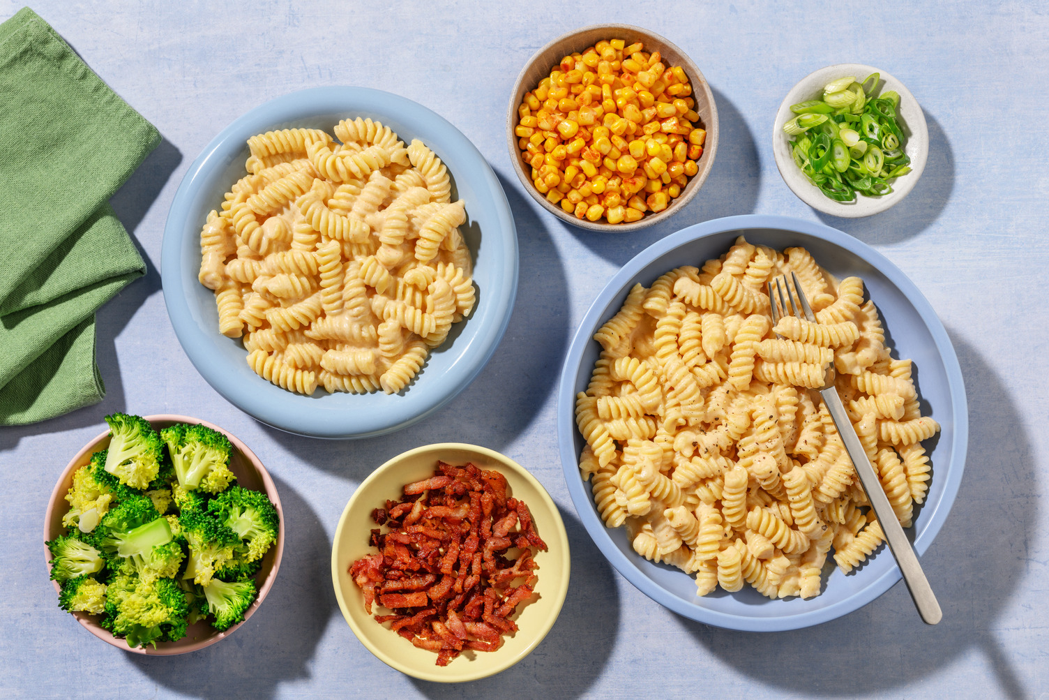 Say cheese! Fusillinudel-Bar mit extra Käse