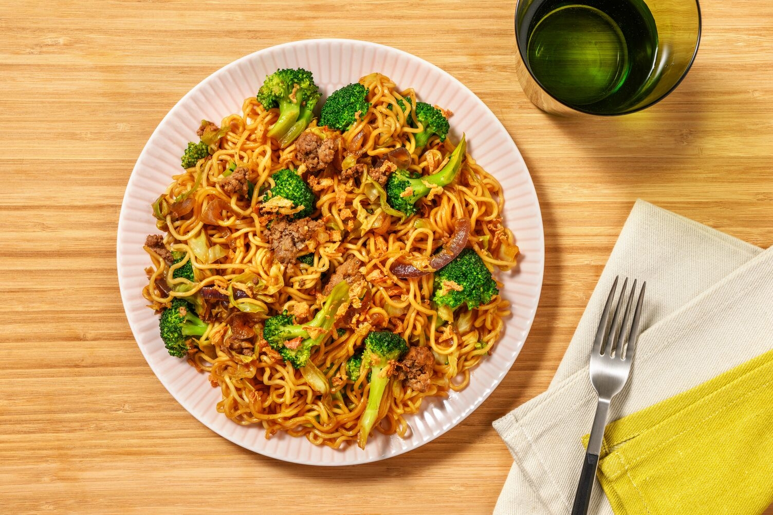 Nouilles sautées à la sauce asiatique