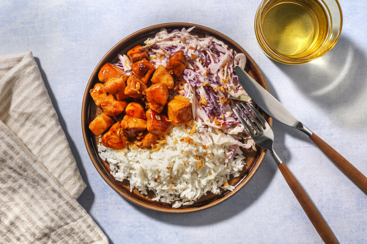 Southeast Asian Sweet Chilli Chicken Bowl