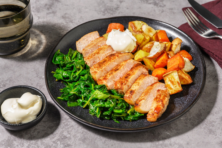 Homestyle Honey-Glazed Pork 