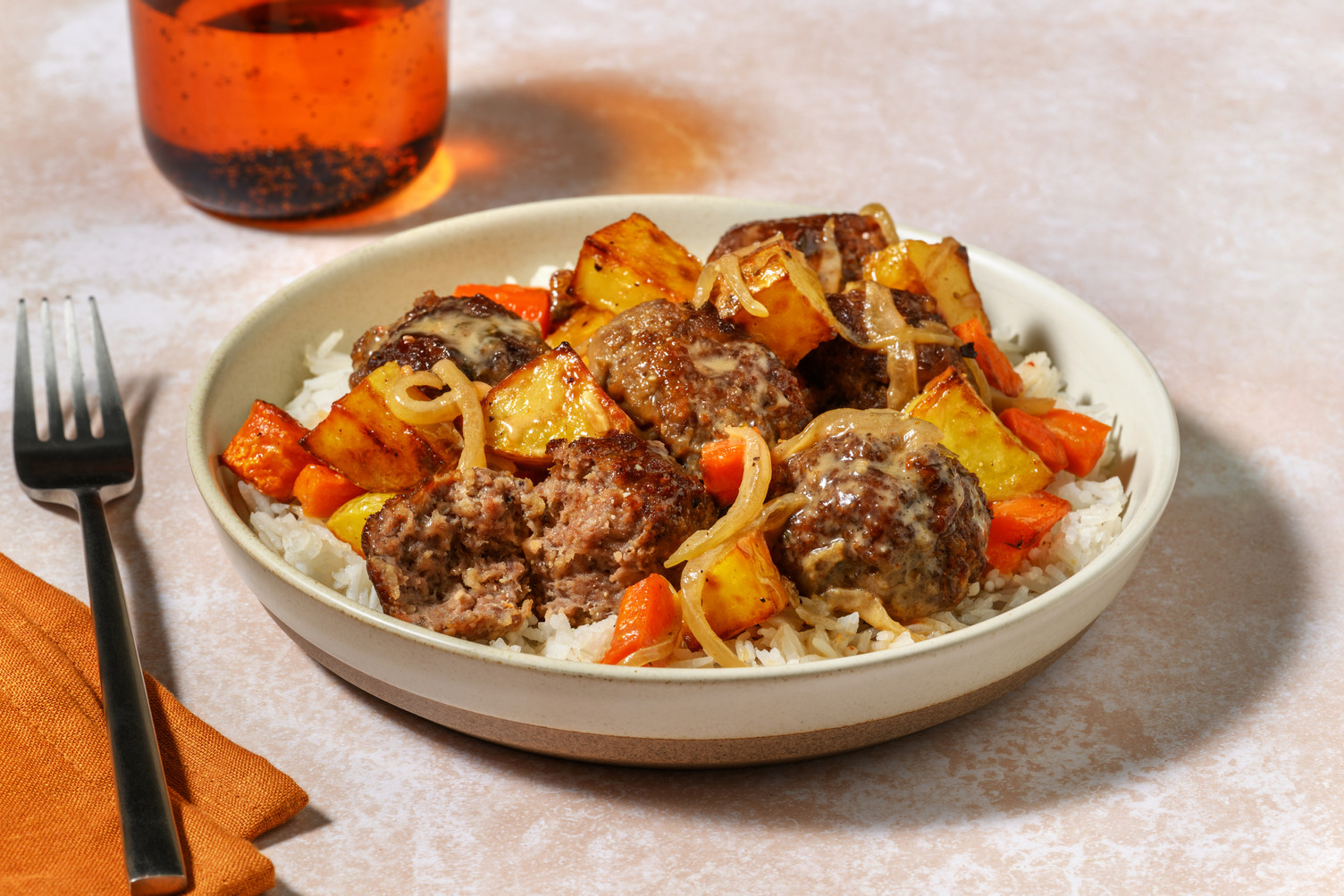 Southeast Asian Lamb Meatball Curry
