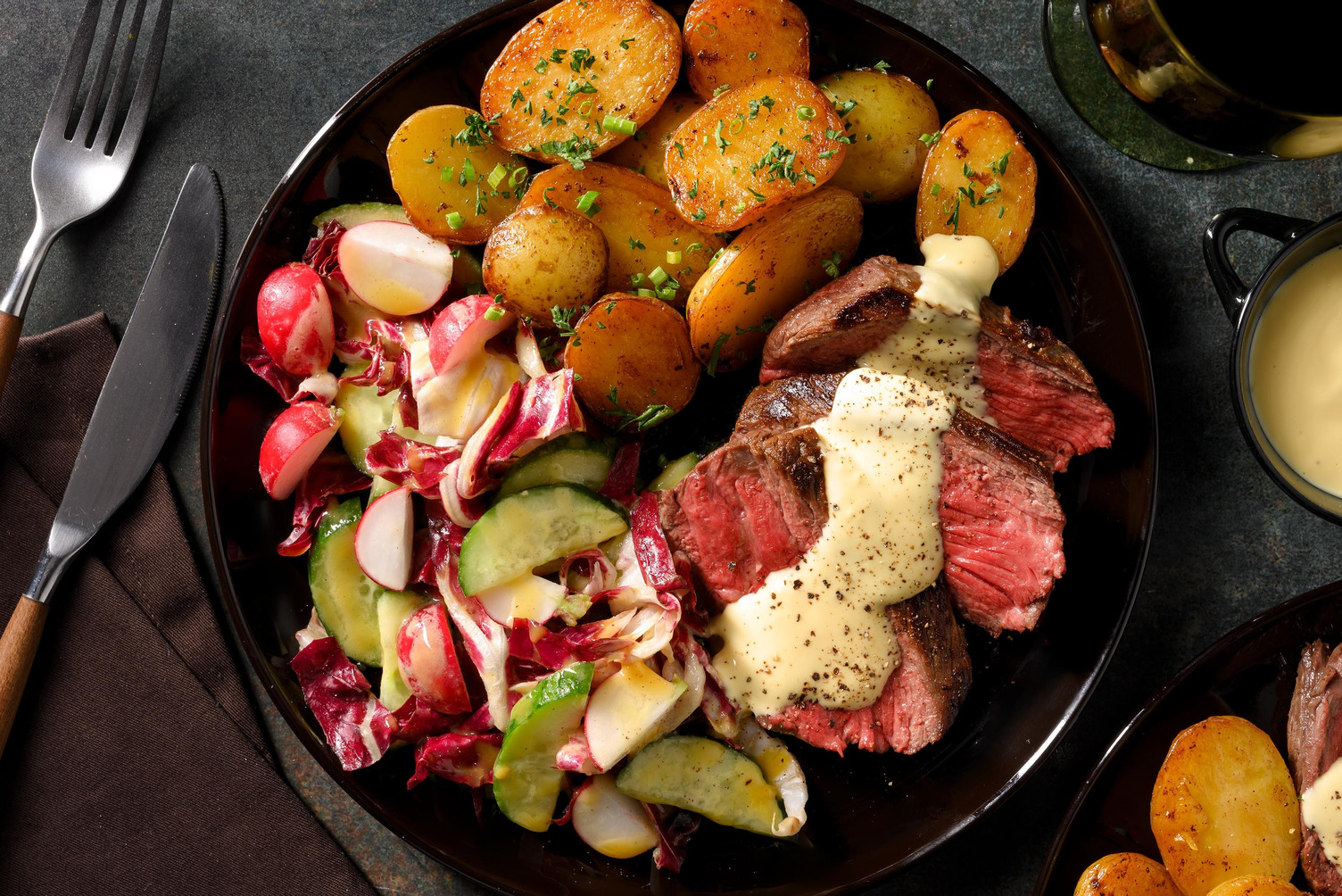 Tournedos et sauce hollandaise