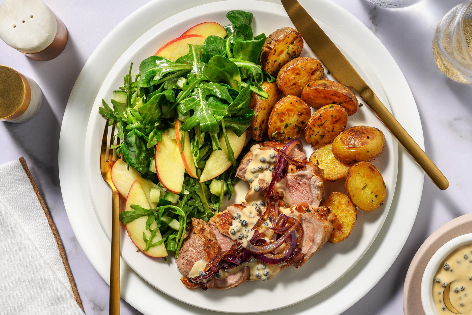 Pork Tenderloin with Peppercorn Sauce