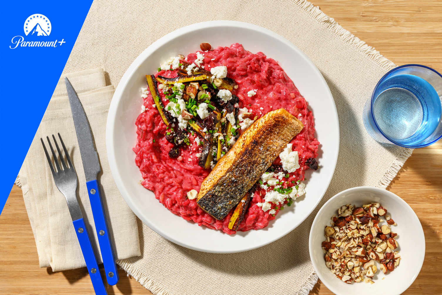 On Wednesdays We Wear Pink Salmon Risotto