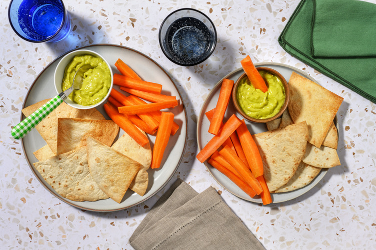 Kids' Smashed Avo and Tortillas