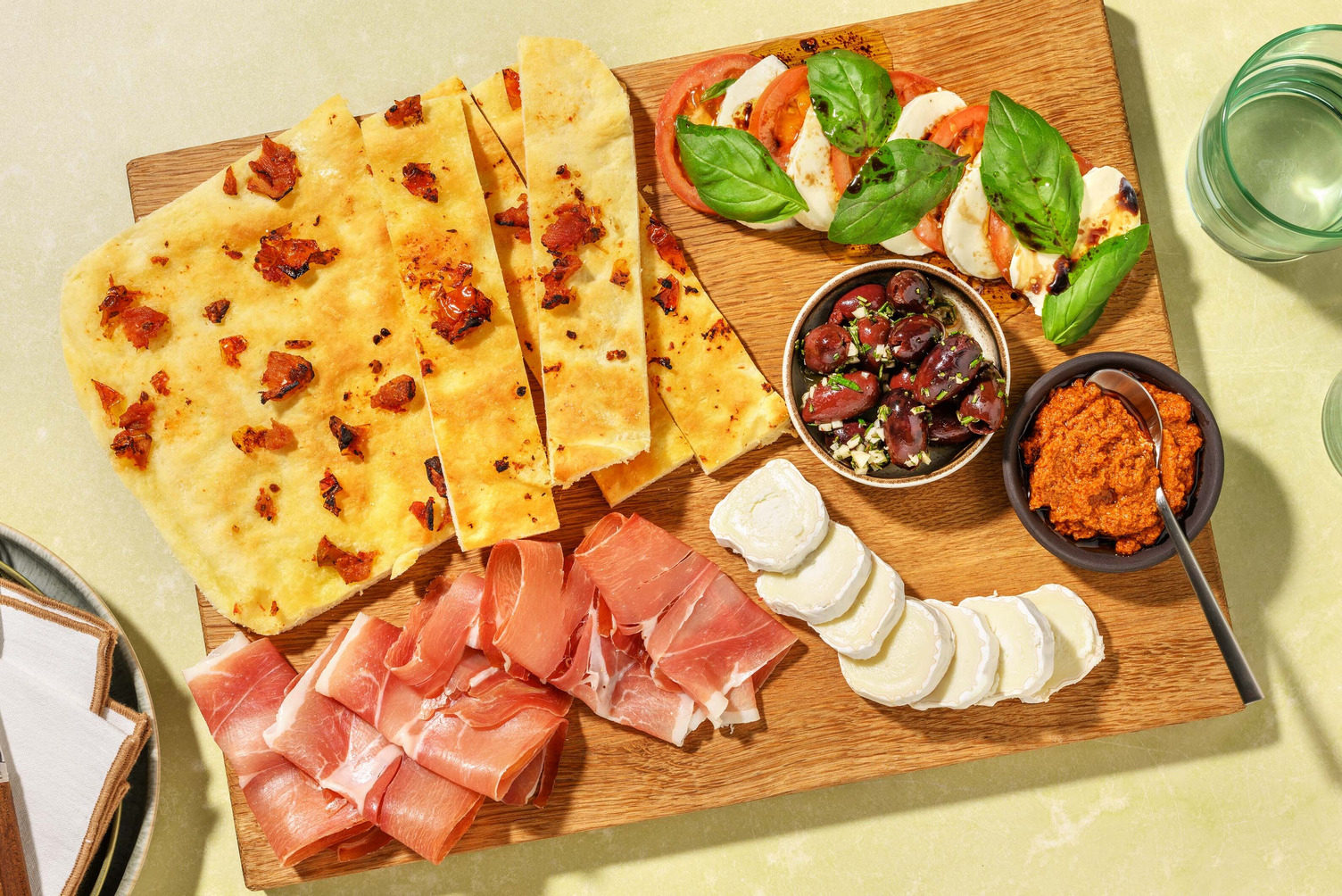 Italian style sharing plate