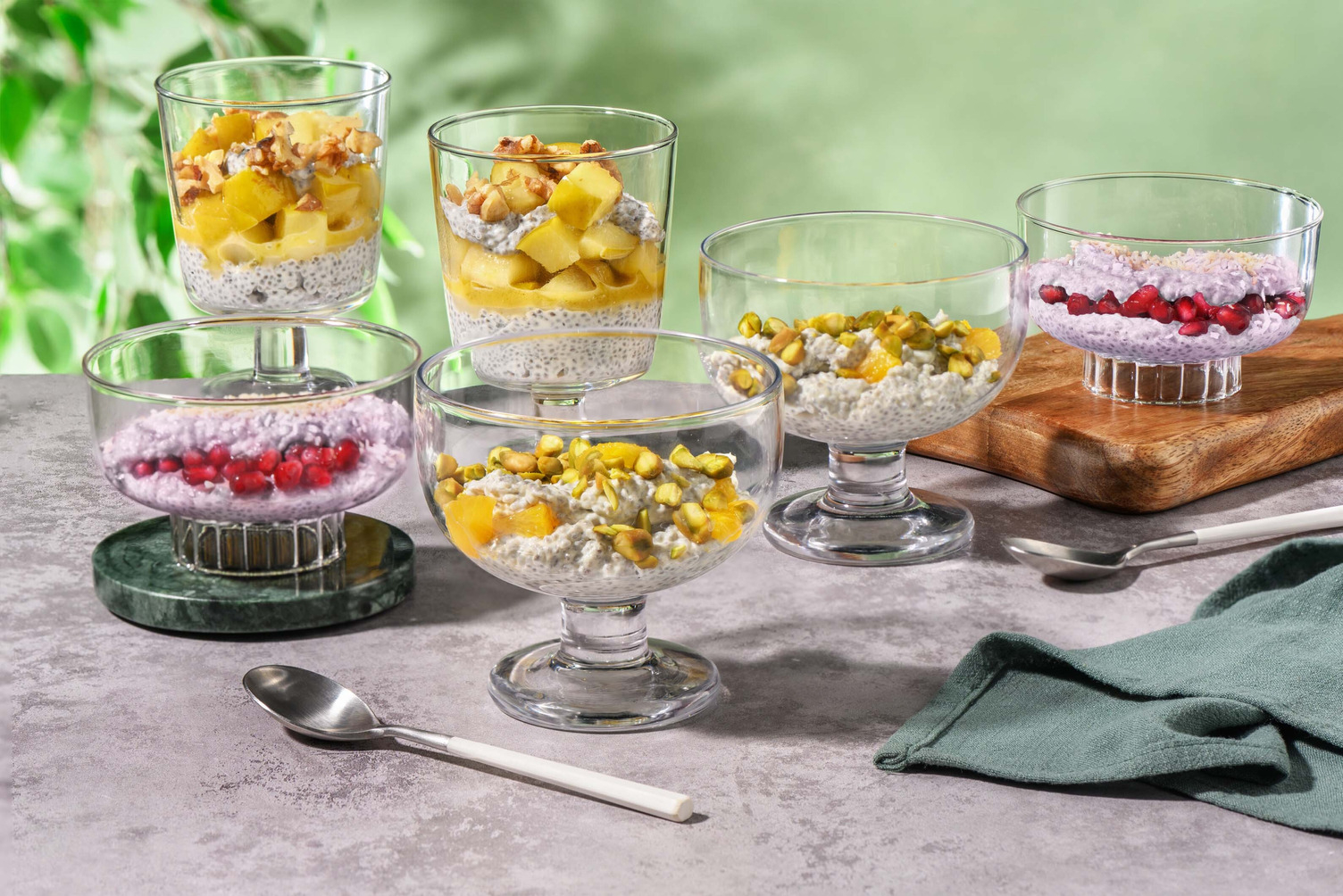 Chiagrød i tre dage