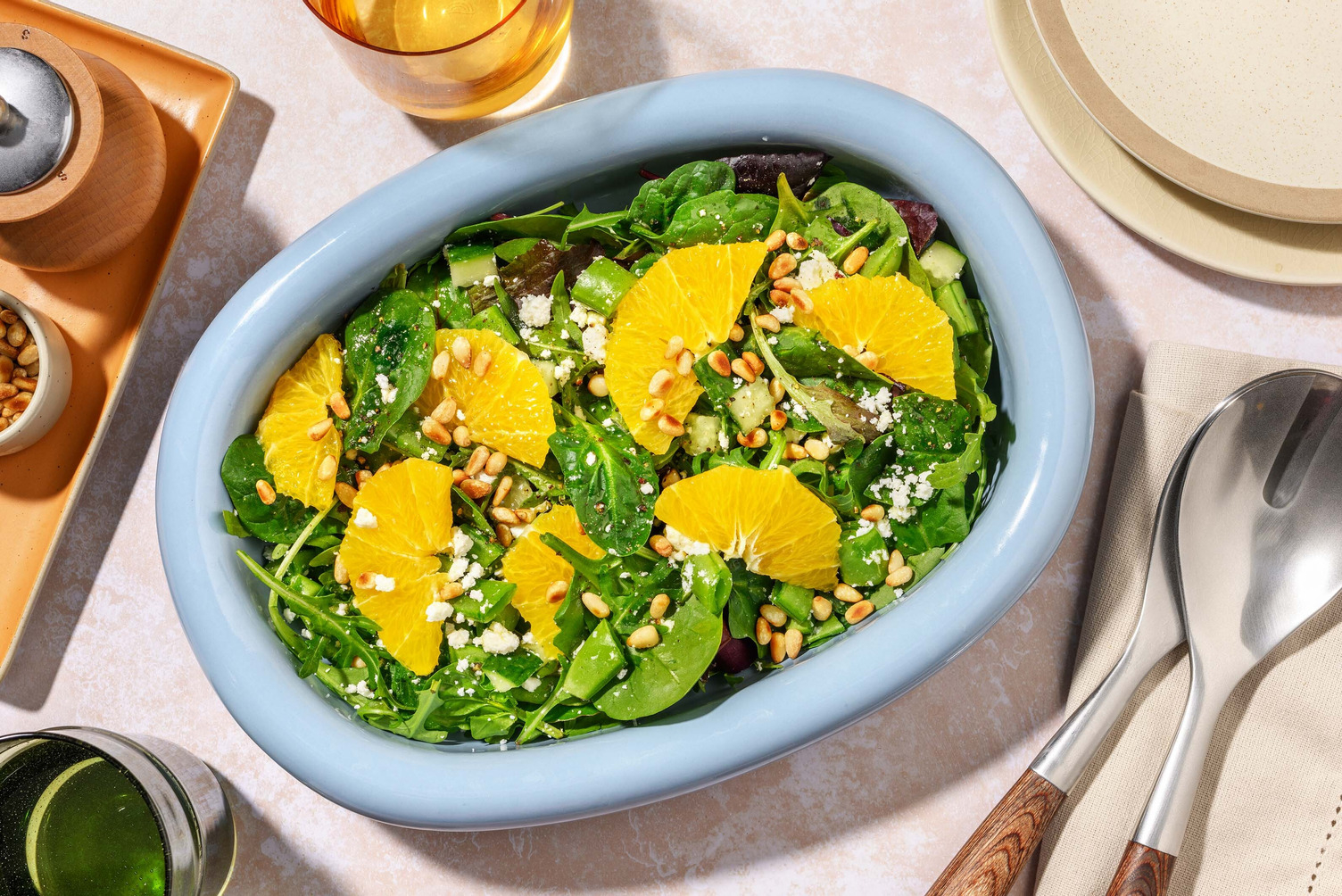 Forårssalat med sukkerærter