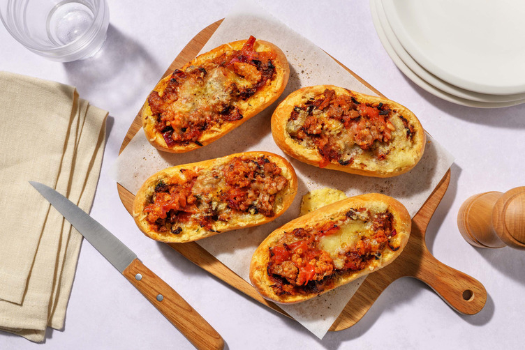 Baguette bolognese