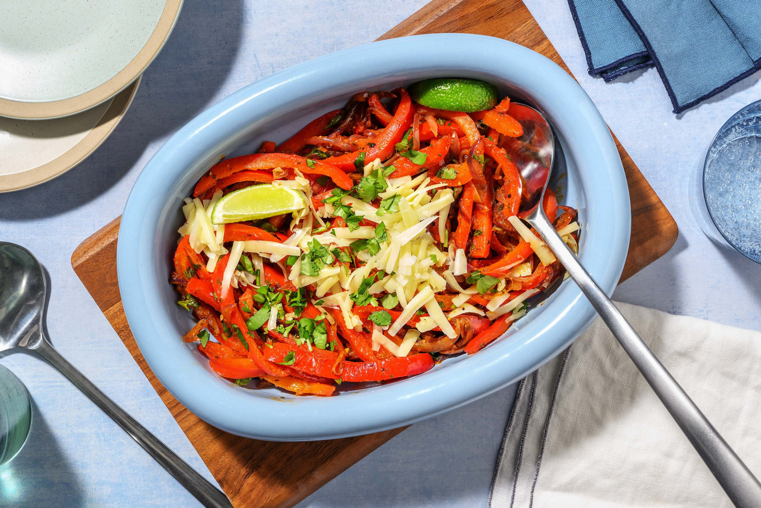 Fajita Style Fried Vegetables