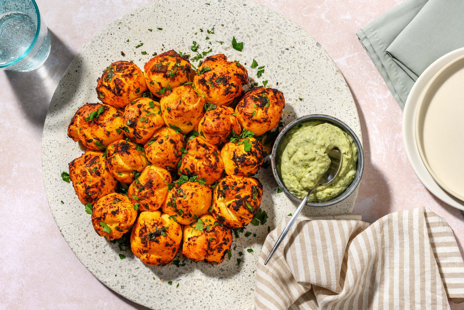 Cheese Stuffed Pizza Dough Balls