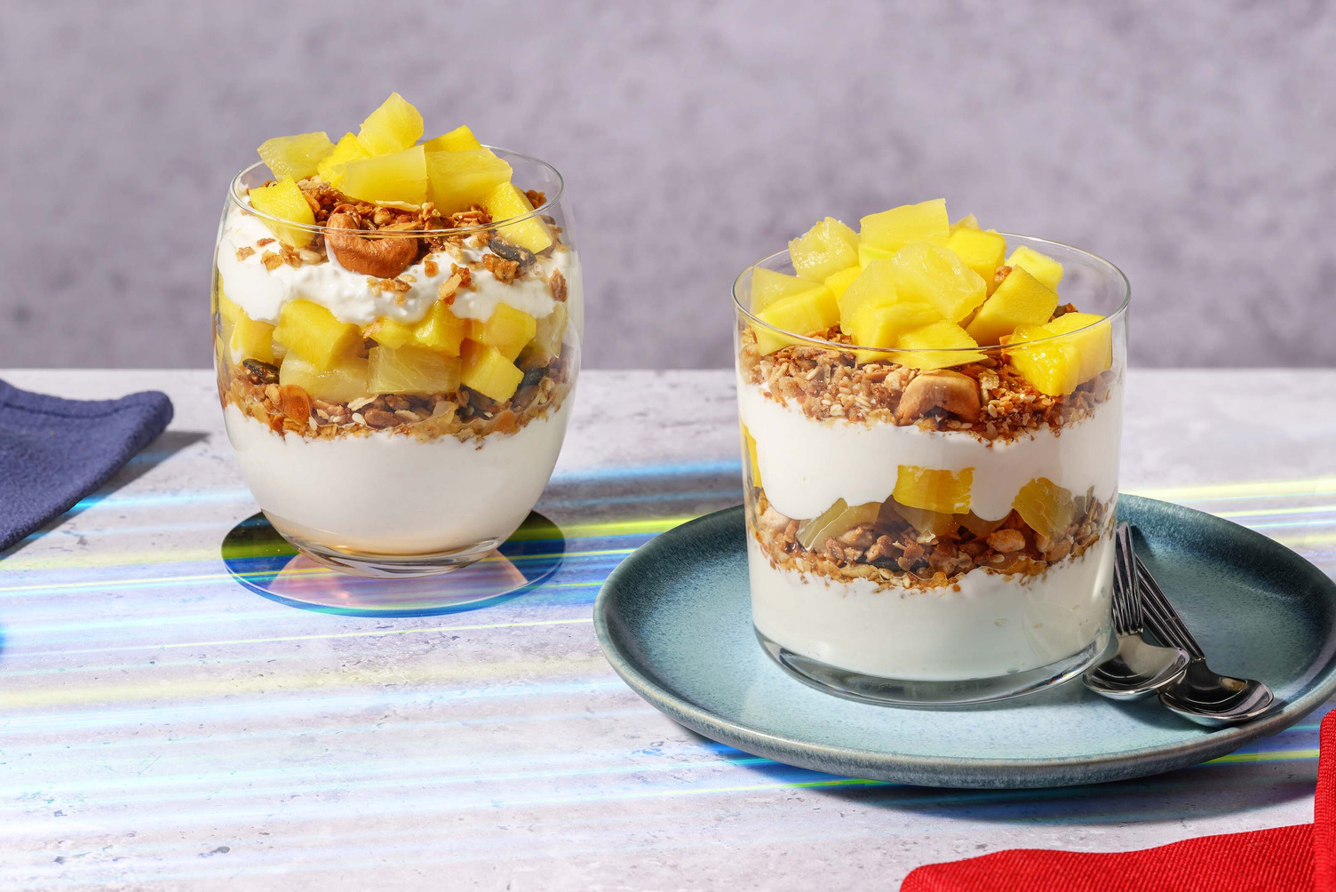 Prompto Pineapple and Mango Parfait