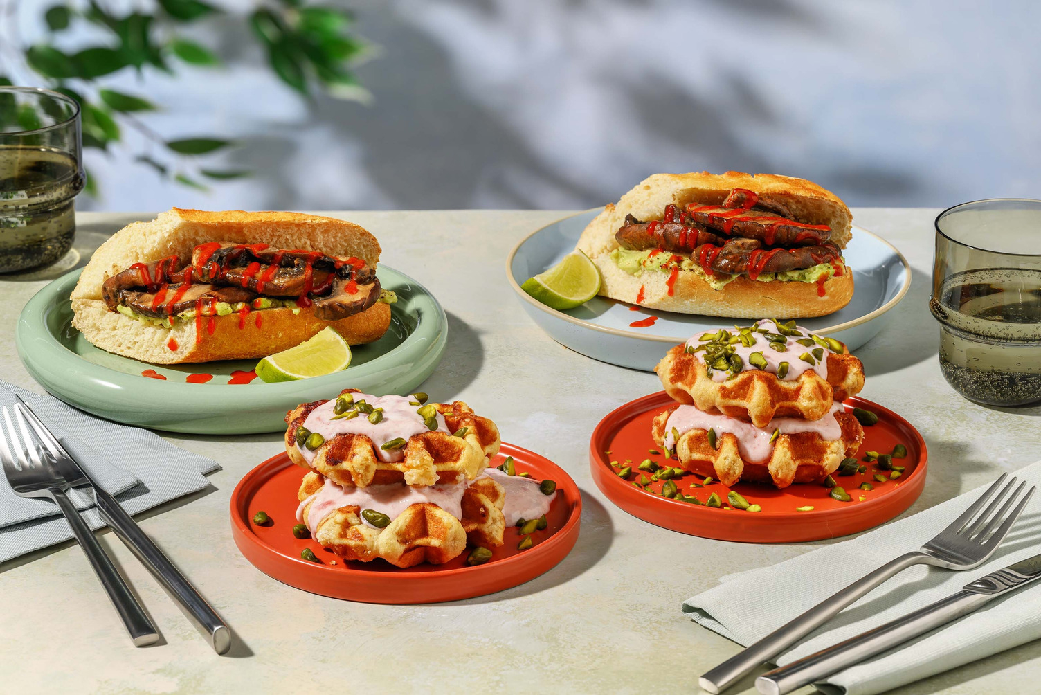 2 Course Brunch | Miso Mushrooms & Avocado Sourdough