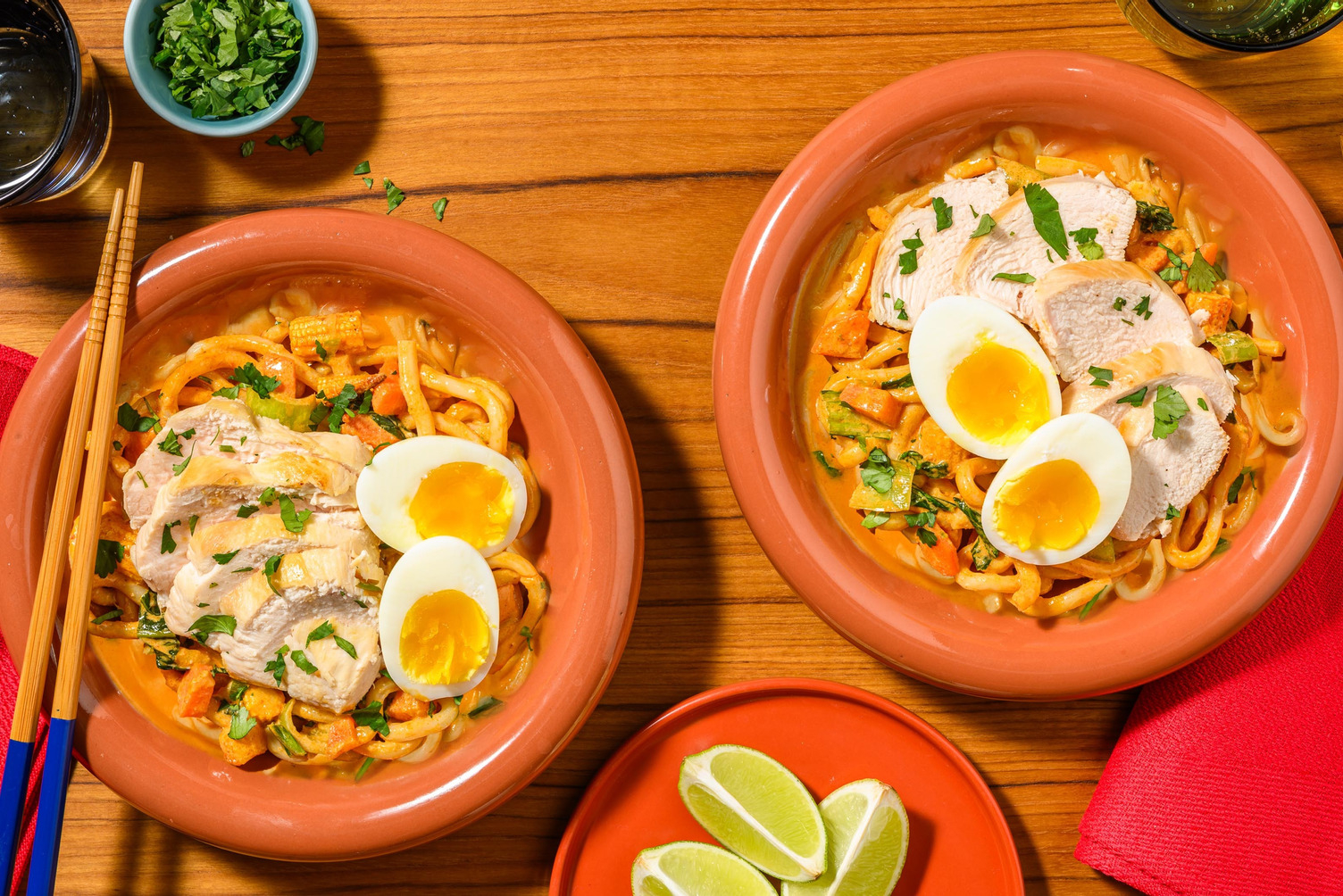 Easy Chicken Udon Fragrant Laksa