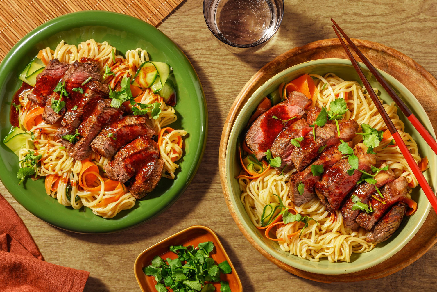 Cambodian Style Fragrant Beef Cold Noodle Salad