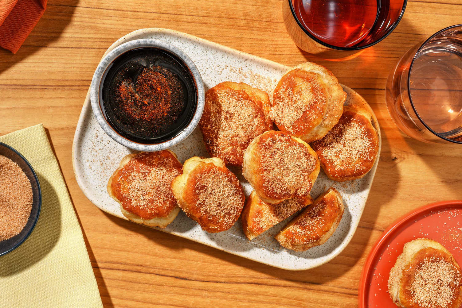 Korean Style Honey Cinnamon Hotteoks