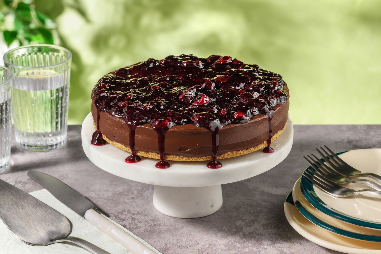 Tony's New York Style Chocolate Cheesecake