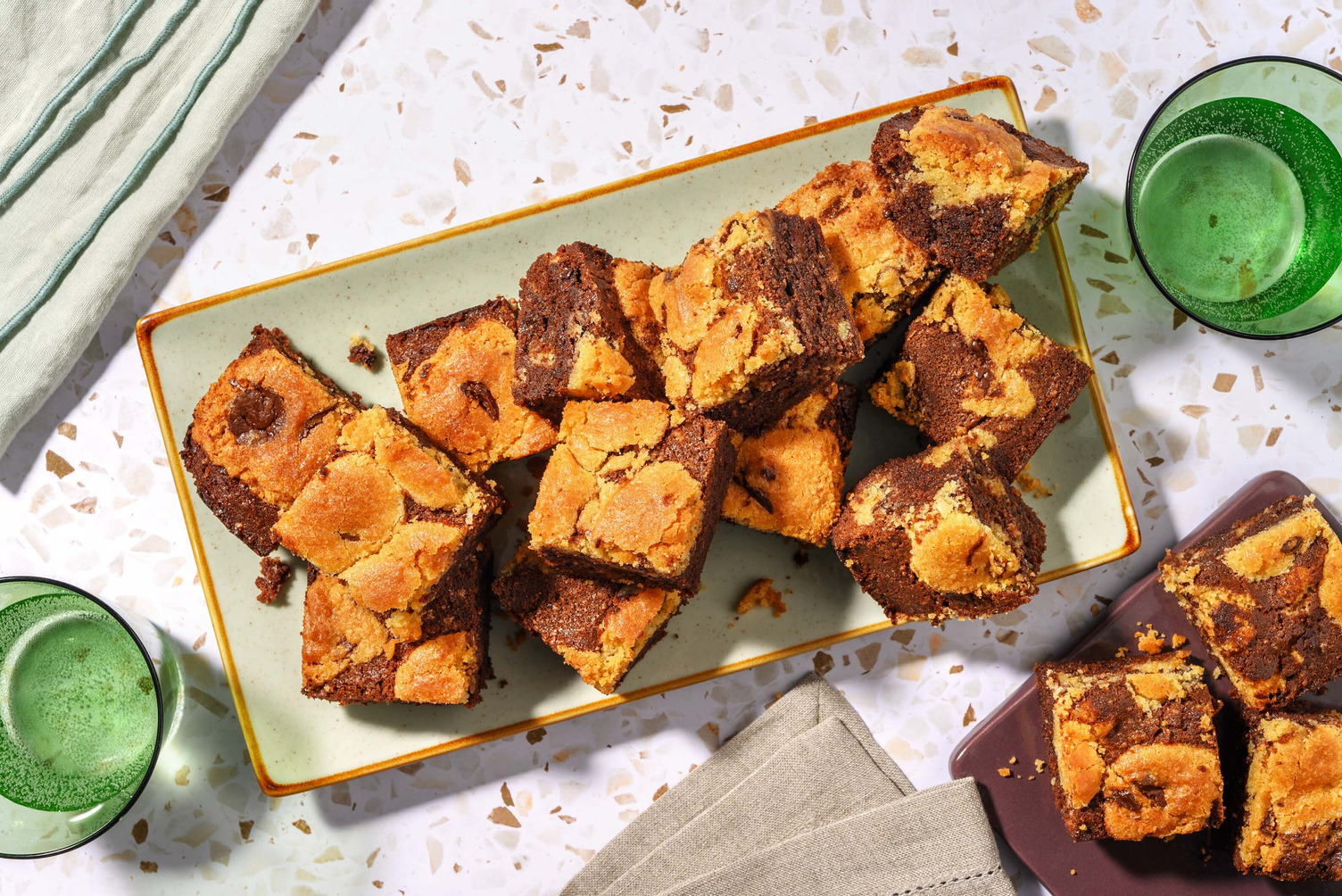 Chocolate Chip Brookie Bites | Makes 16 Bites