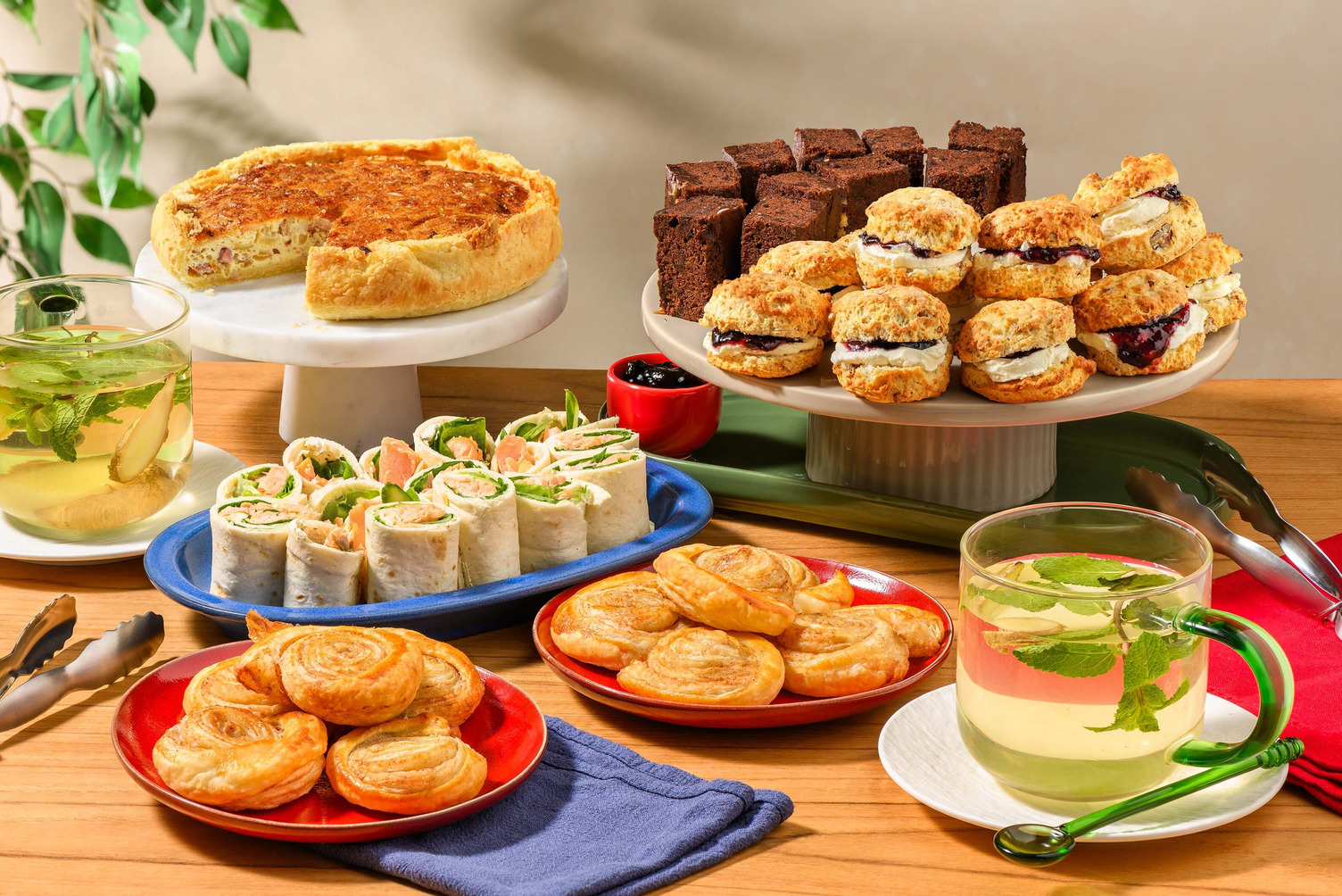 High tea op z'n Engels