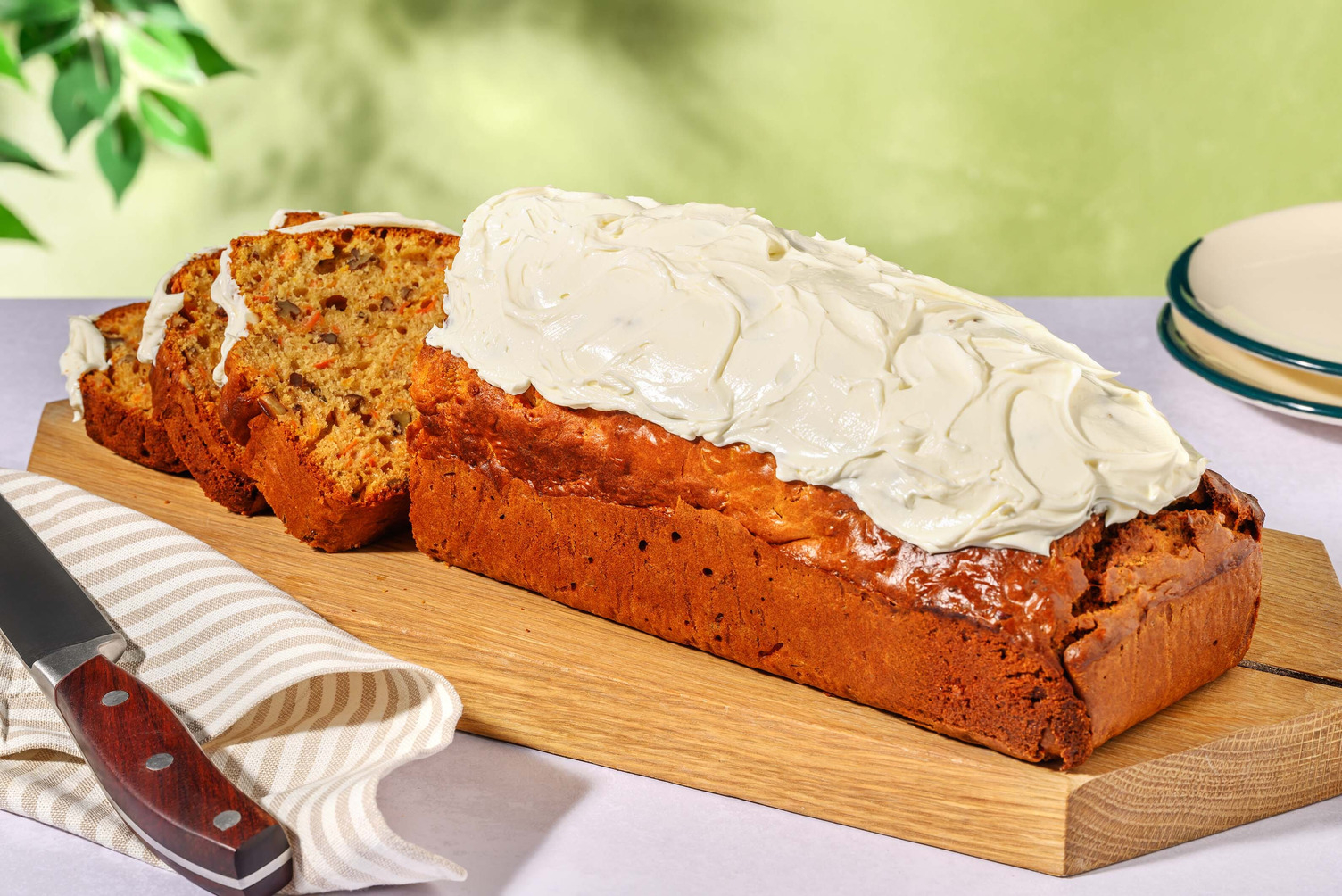 Carrot cake maison aux noix de pécan