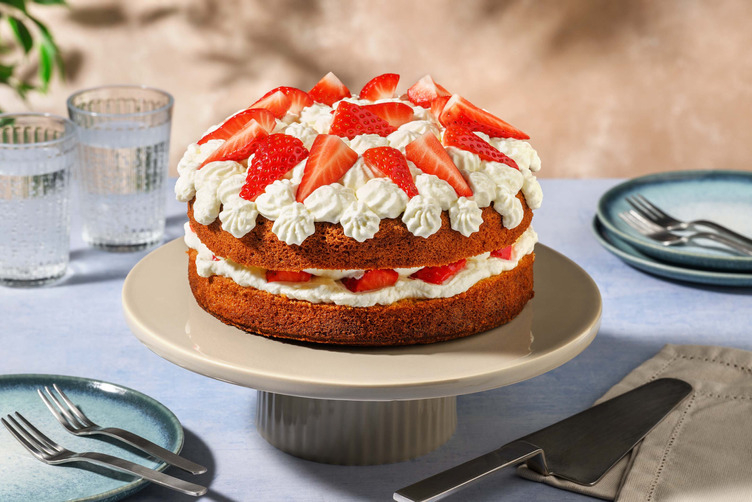 Aardbeientaart voor Moederdag