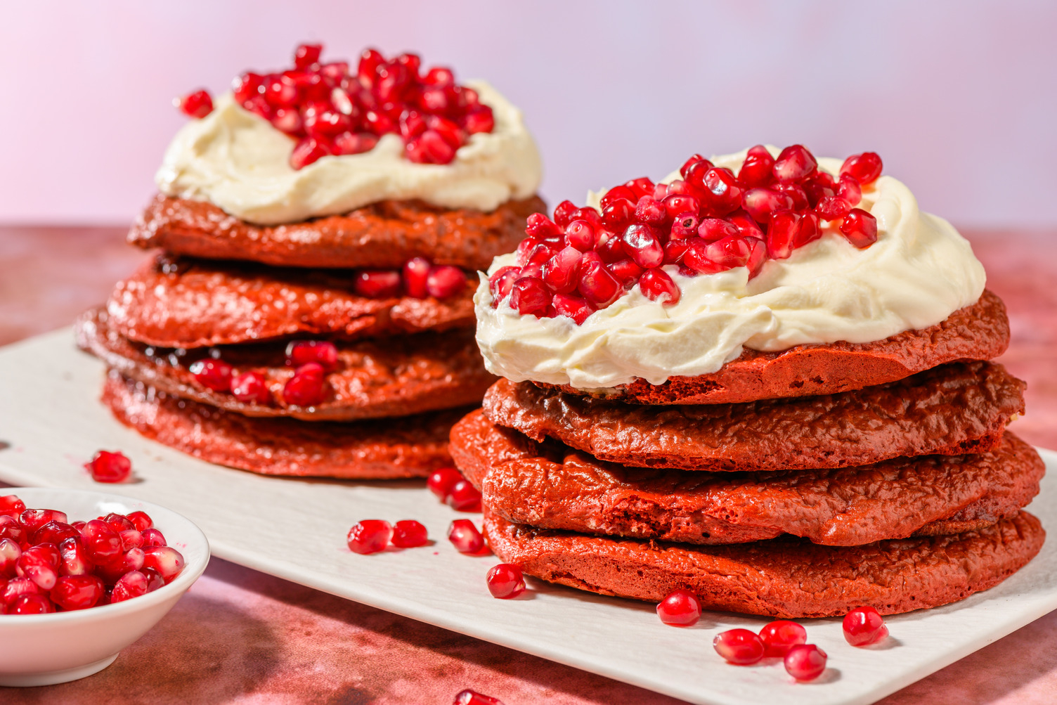 Valentijnsdag pannenkoeken