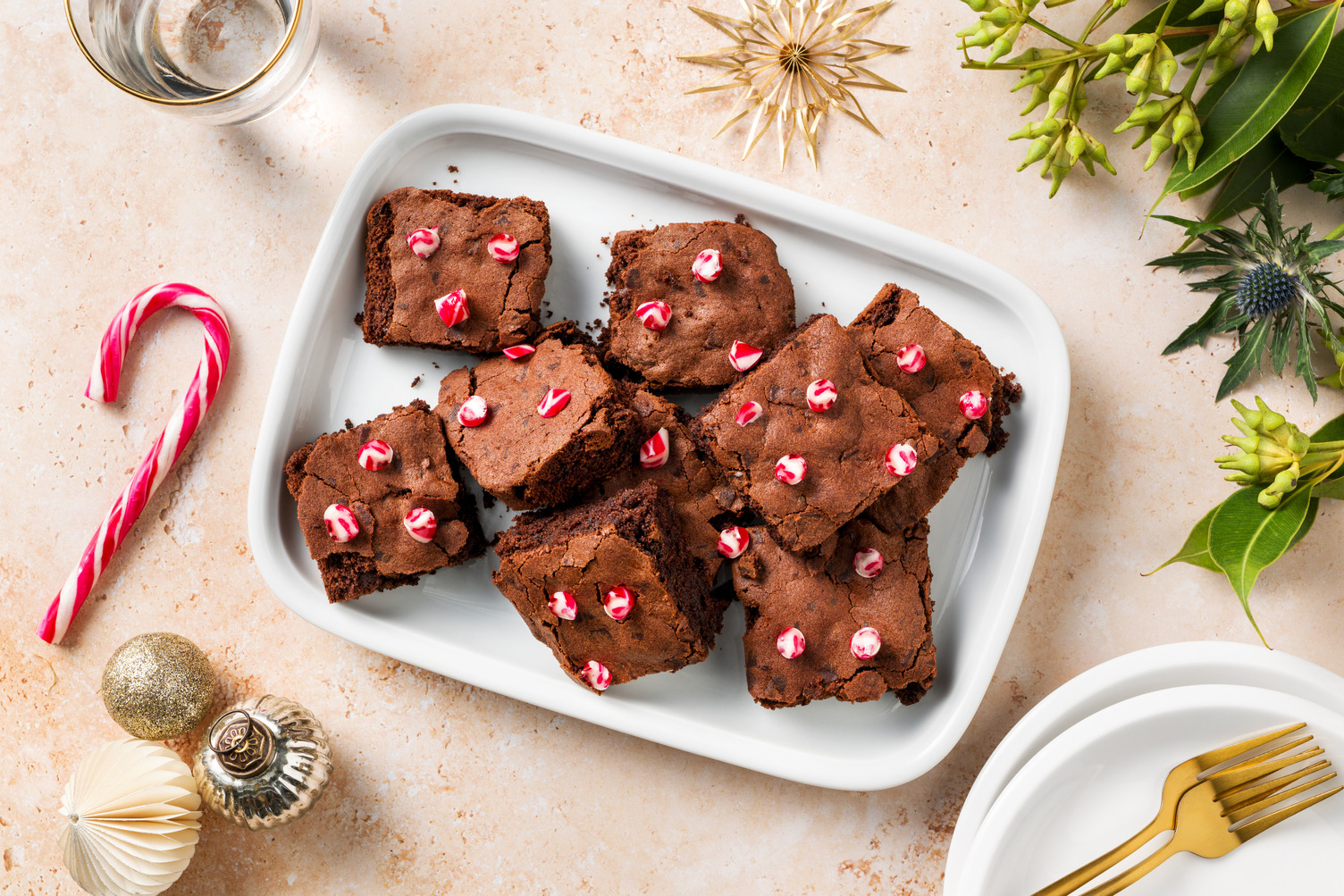 Indulgent Christmas Brownies