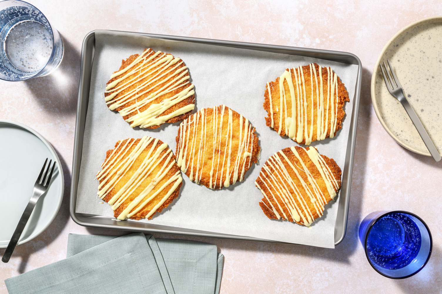 White Chocolate Shortbread