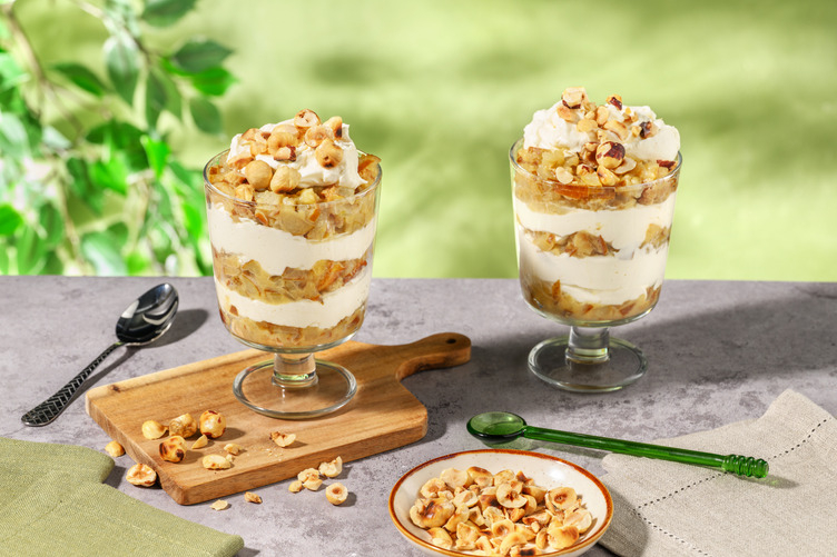 Cinnamon Spiced Pear Trifle