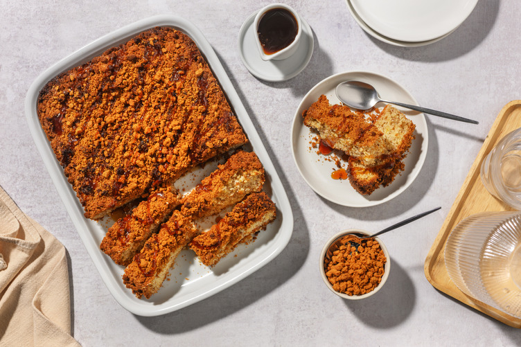 Speculoos and Caramel Banana Bread