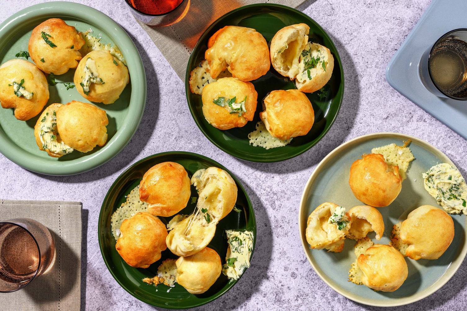 Cheesy Pull Apart Rolls