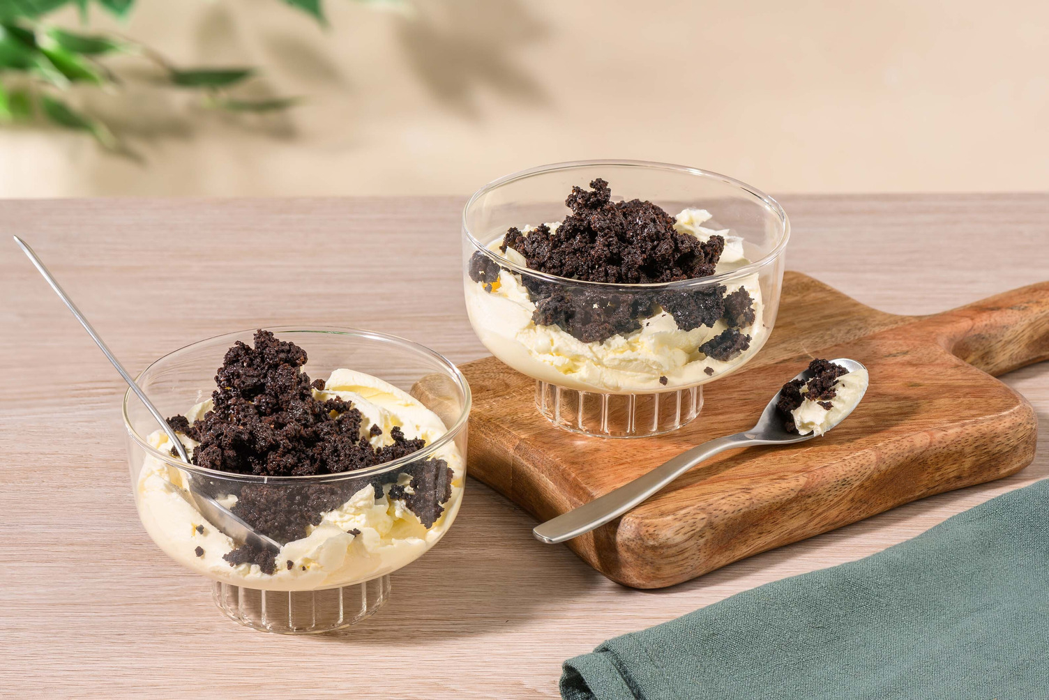 Cookies and Cream Mousse Cups