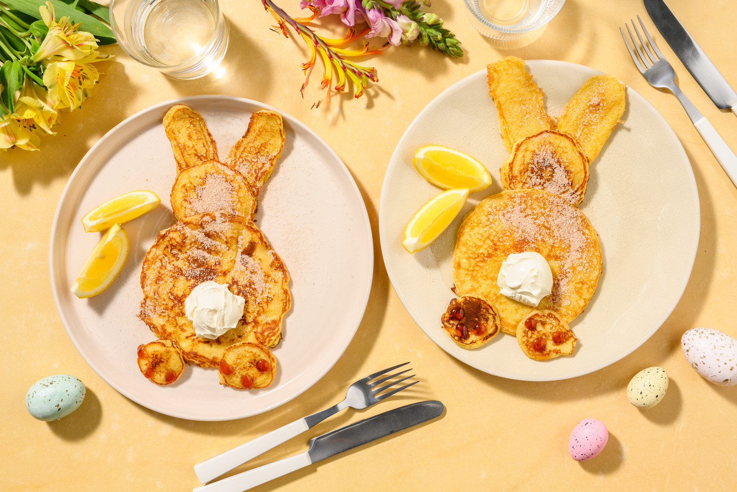 Easter Bunny Pancakes