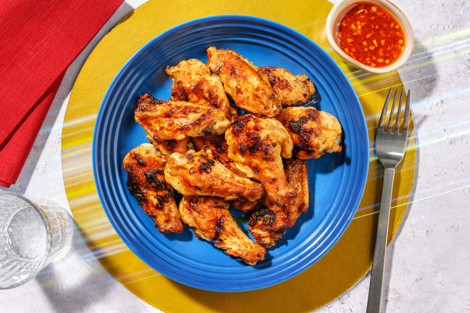 Alette di pollo glassate super veloci