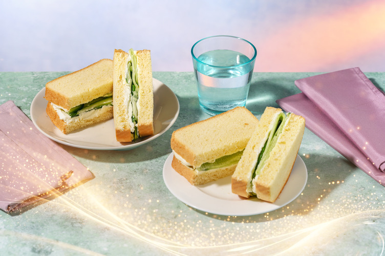 Cucumber Sandwich Harmony Inspired by Daisy Duck