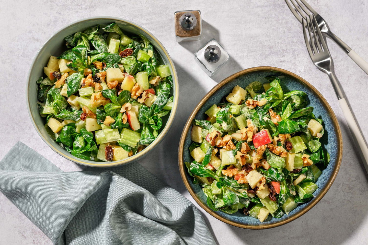 Insalata Waldorf alla newyorkese