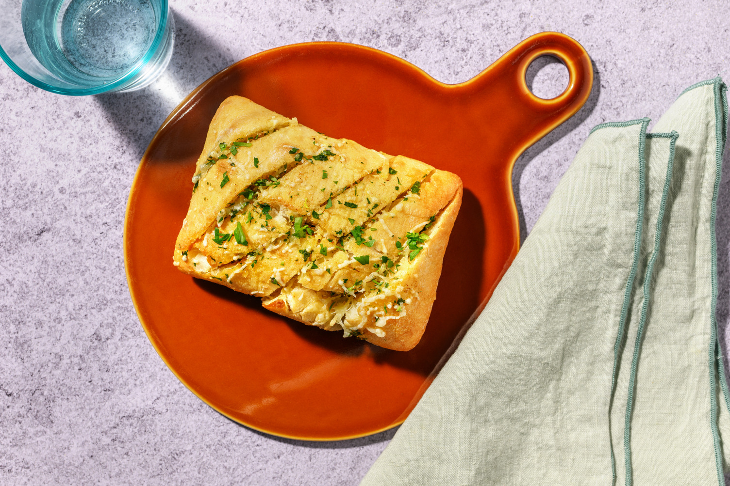 Pane aromatico alle erbe e Parmigiano Reggiano Dop
