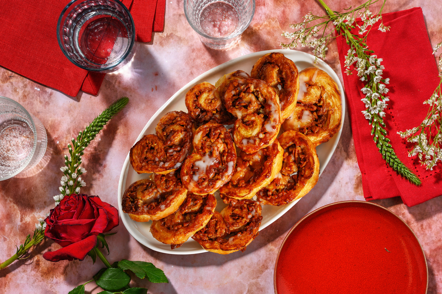 Palmiers aux pécans & à la cannelle