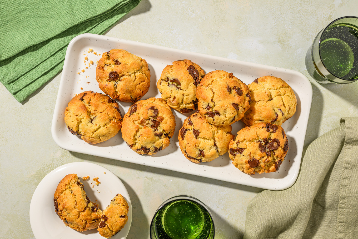 Les classiques : Cookies chocolat & noix
