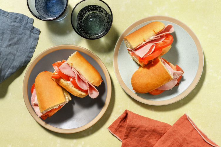 Ham and Cheese Sandwich