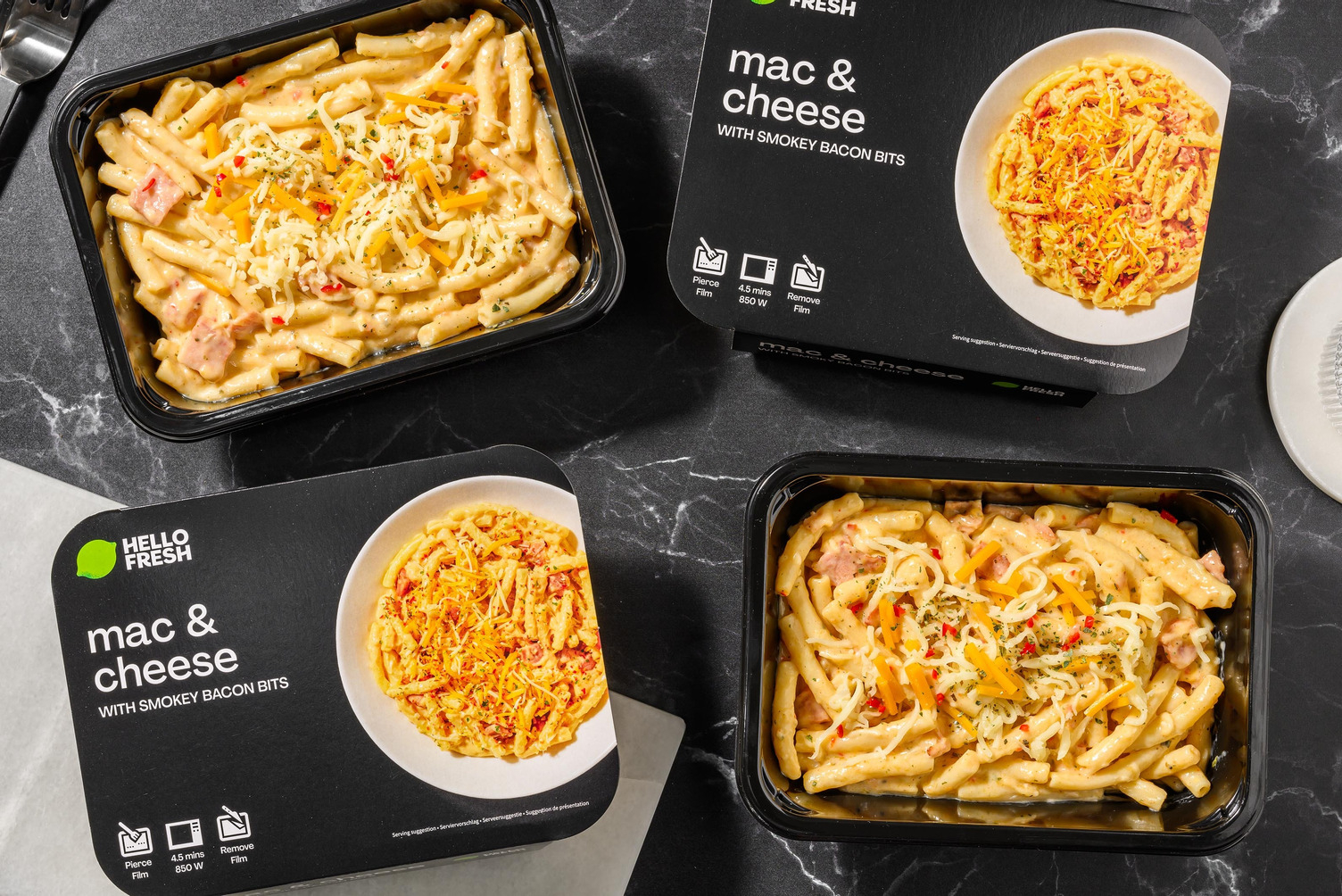 Cremige Mac & Cheese im Doppelpack