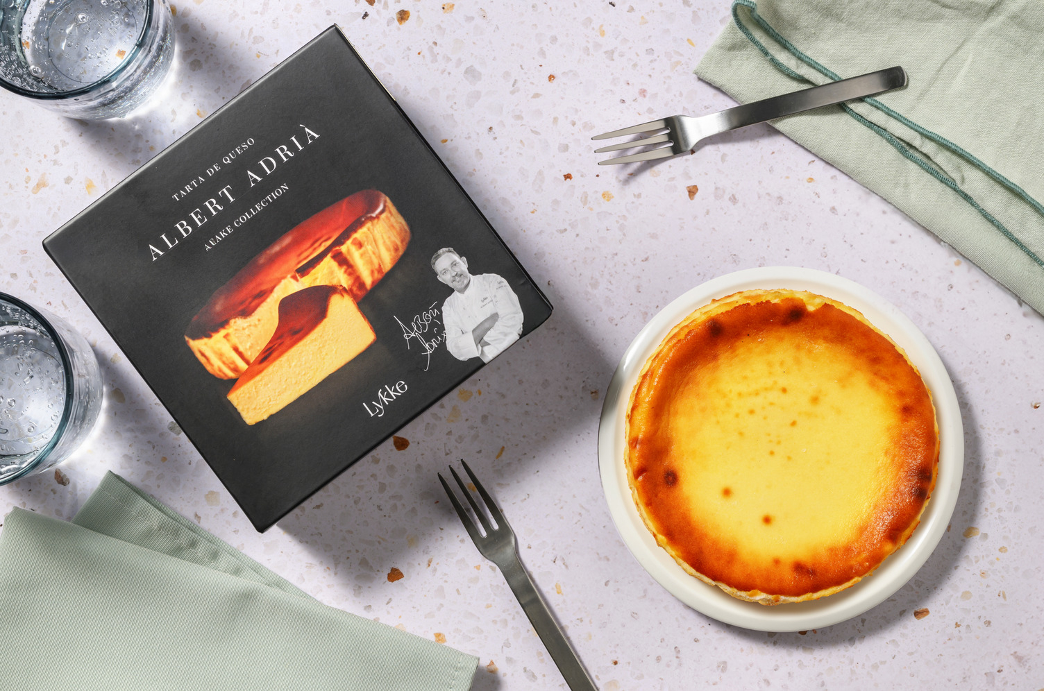 Tarta de queso de Albert Adrià