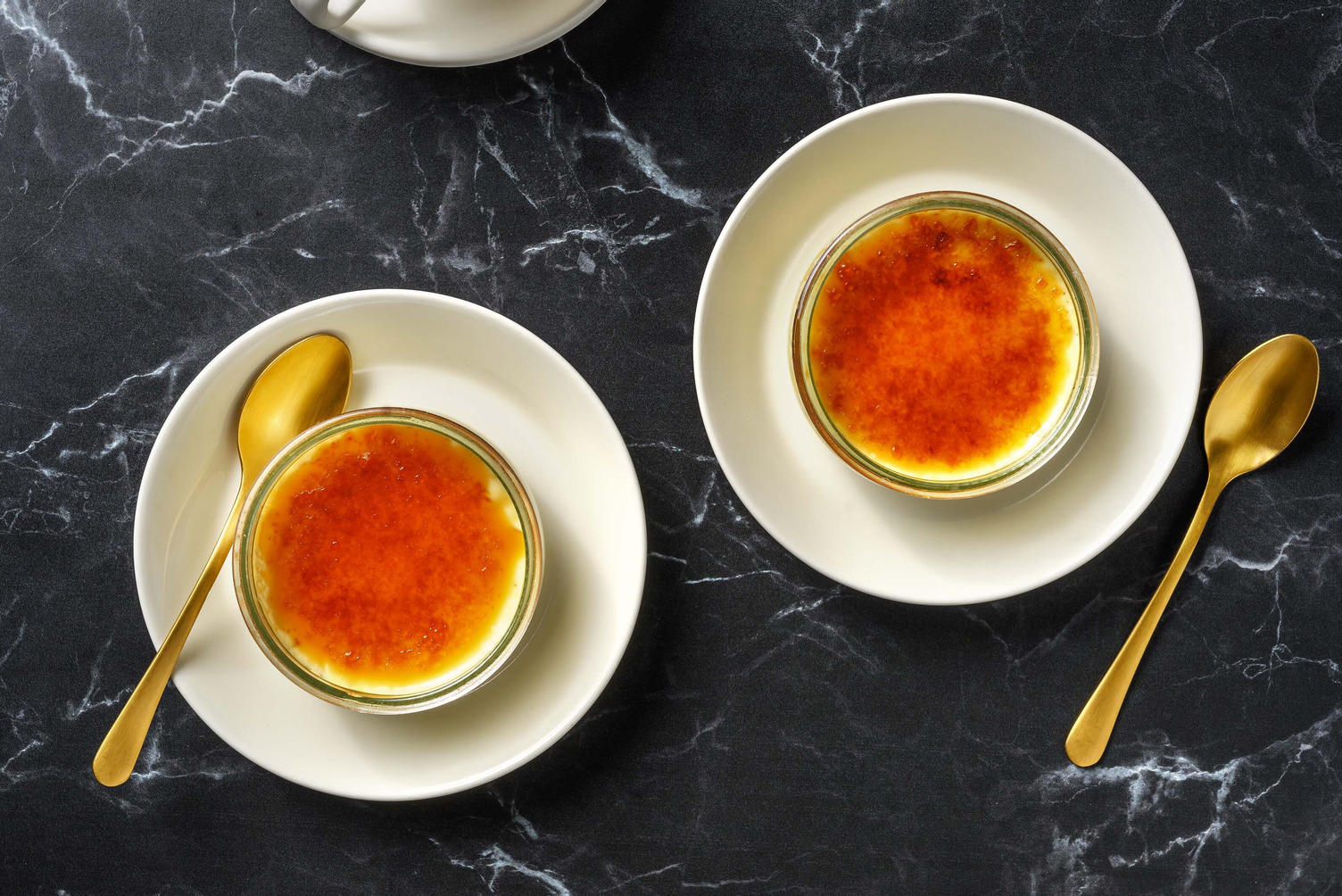 Crème Brûlée mit Karamelkruste