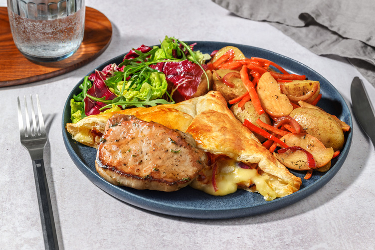 Camembert En Croûte mit extra Bio-Schweinefilet