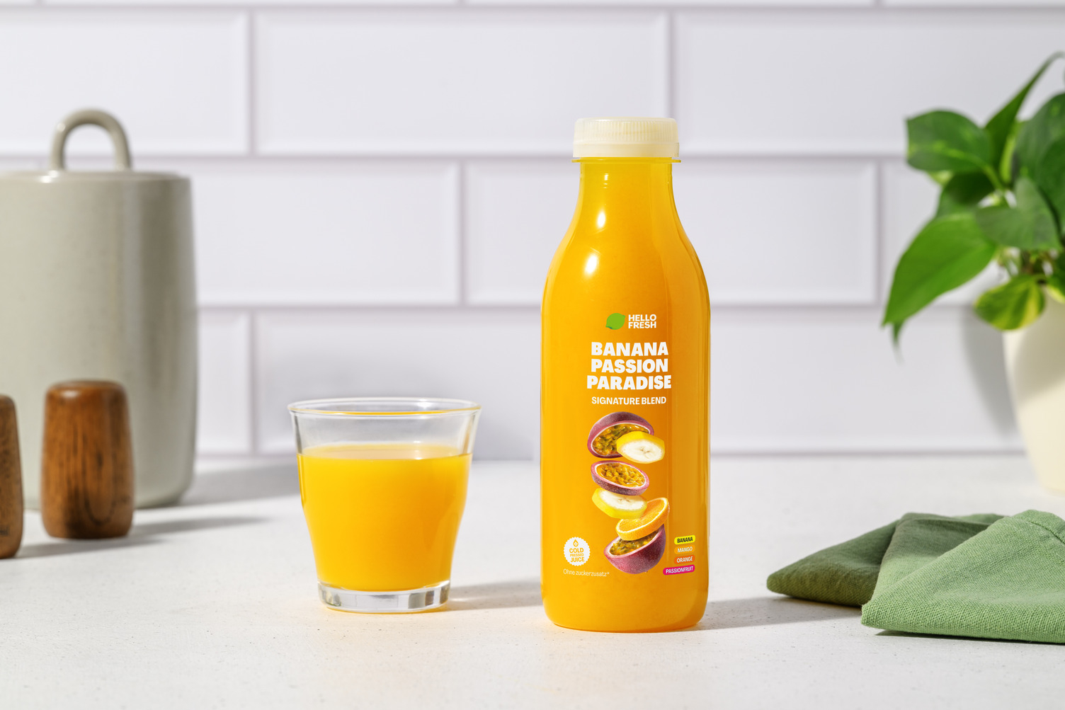 Jus solaire Banane Orange Mangue Passion