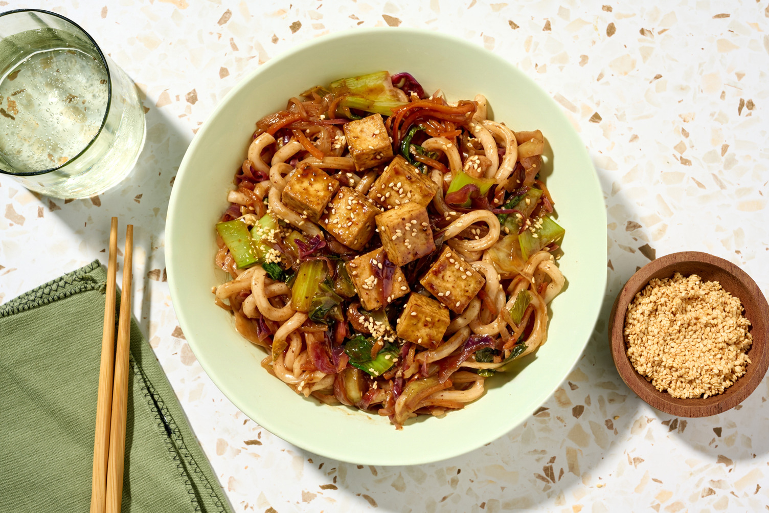 Hoisin Tofu Noodles