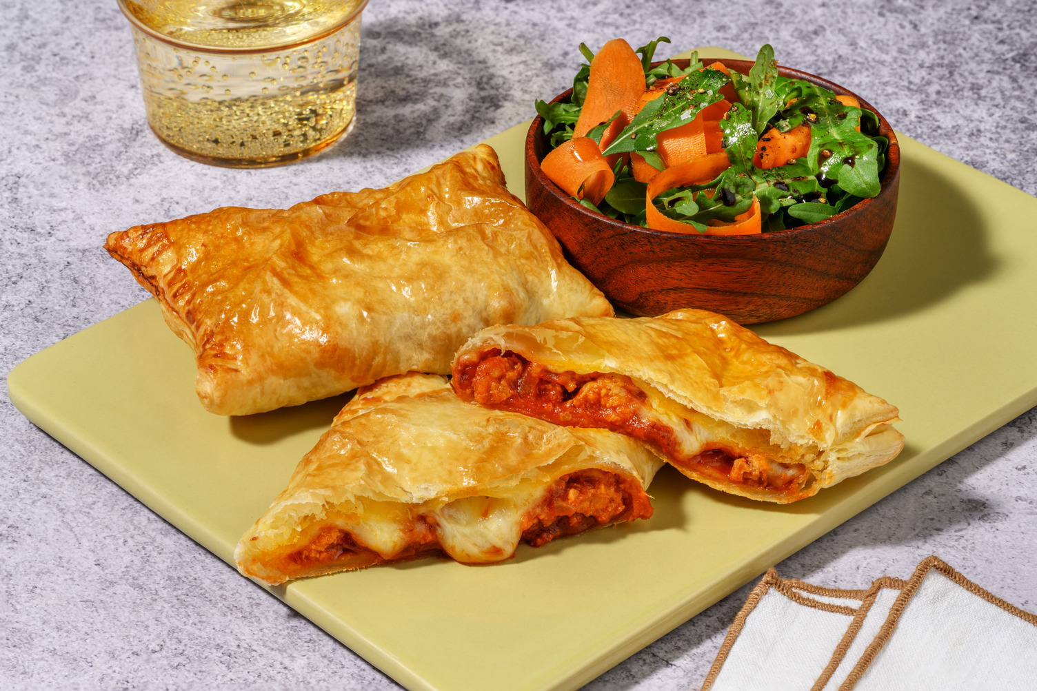 Handmade Cheesy Beef, Pork and Chorizo Empanada Pockets
