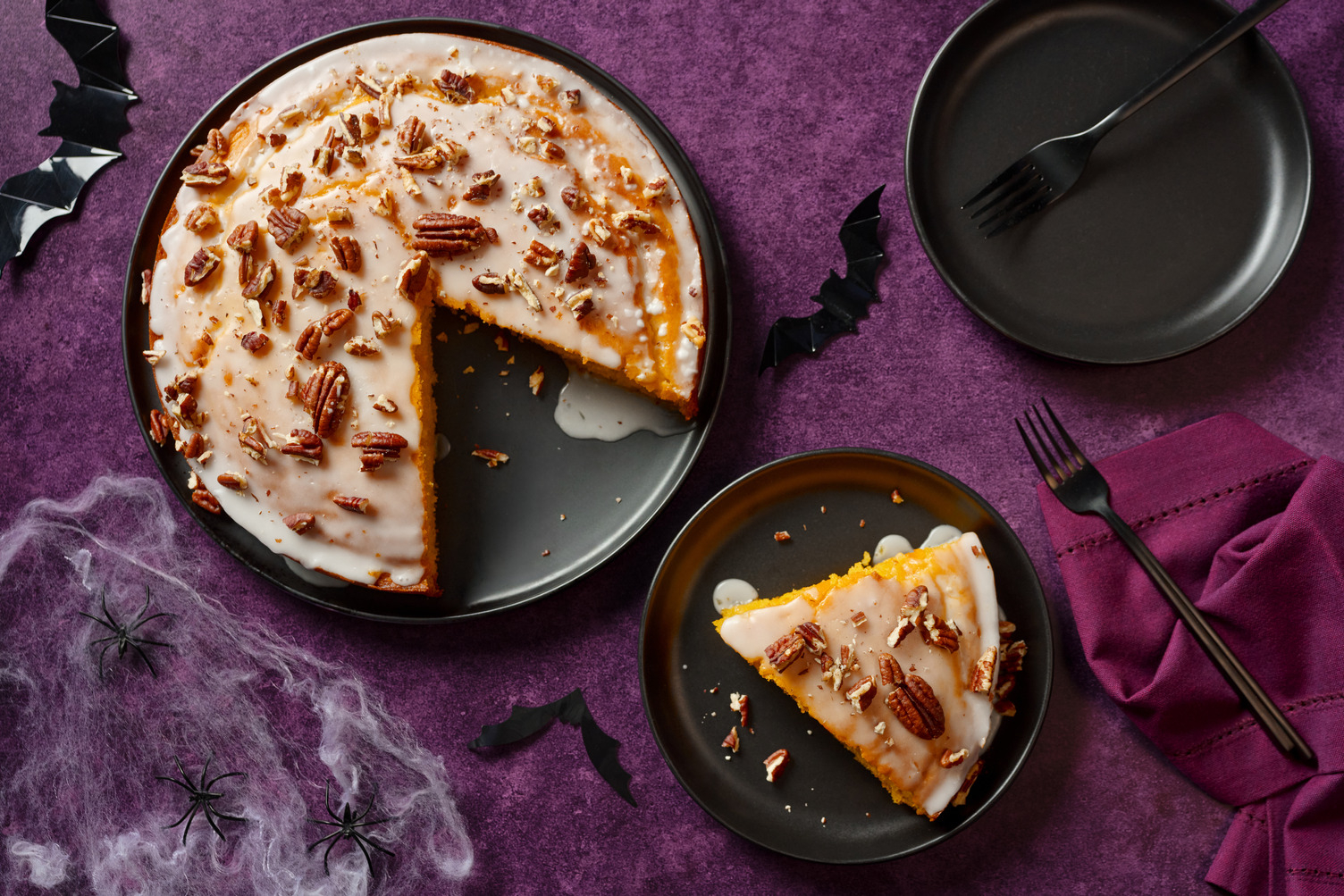 Kürbiskuchen aus dem Hexenkessel